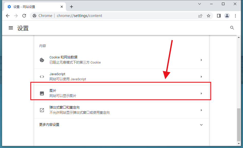 谷歌浏览器怎么开启无图模式6