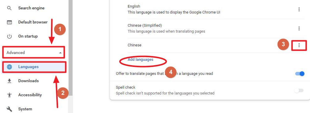 谷歌浏览器为什么是英文界面3