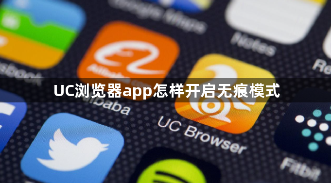 UC浏览器app怎样开启无痕模式1
